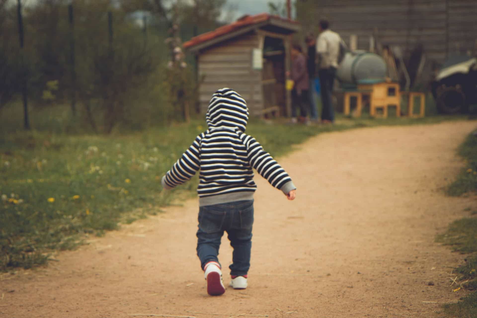 Child running